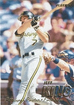1997 Fleer Base Set #430 Jeff King