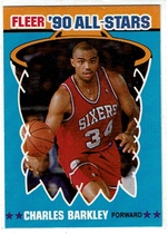 1990 Fleer All Stars #1 Charles Barkley