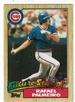 1987 Topps Base Set #634 Rafael Palmeiro
