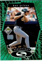 1999 Upper Deck Choice Starquest Green 2 Stars #SQ14 Ben Grieve