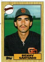 1987 Topps Traded #109T Benito Santiago