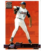 2000 Pacific Paramount Ruby #4 Chuck Finley