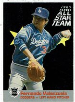 1987 Fleer All Stars #10 Fernando Valenzuela