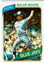 1980 Topps Base Set #19 Balor Moore