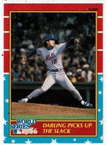 1987 Fleer World Series #5 Ron Darling