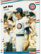 1988 Fleer Update #80 Jeff Pico