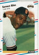 1988 Fleer Update #130 Earnest Riles