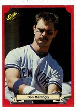 1988 Classic Red #152 Don Mattingly