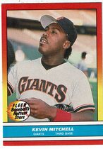 1988 Fleer Hottest Stars #27 Kevin Mitchell