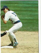 1988 Panini Stickers #123 Brewers W-L Breakdo