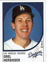 1988 Panini Stickers #303 Orel Hershiser