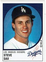 1988 Panini Stickers #311 Steve Sax