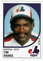 1988 Panini Stickers #330 Tim Raines