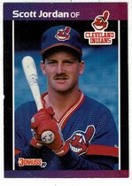 1989 Donruss Base Set #609 Scott Jordan