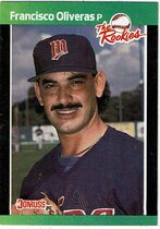 1989 Donruss Rookies #9 Francisco Oliveras