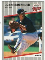 1989 Fleer Base Set #104 Juan Berenguer