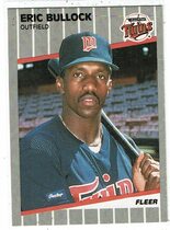 1989 Fleer Base Set #106 Eric Bullock