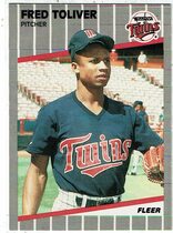 1989 Fleer Base Set #126 Freddie Toliver