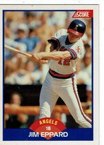 1989 Score Base Set #607 Jim Eppard