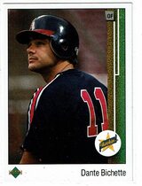 1989 Upper Deck Base Set #24 Dante Bichette