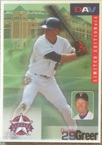 2002 DAV Base Set #14 Rusty Greer