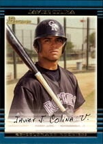 2002 Bowman Base Set #164 Javier Colina