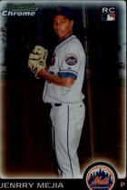 2010 Bowman Chrome #187 Jenrry Mejia