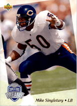 1992 Upper Deck NFL Experience #27 Mike Singletary