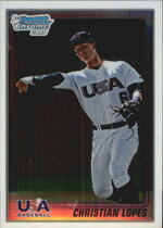 2010 Bowman Chrome USA Stars #USA-7 Christian Lopes
