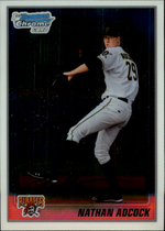 2010 Bowman Chrome Prospects Series 2 #BCP178 Nathan Adcock