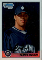 2010 Bowman Chrome Prospects Series 2 #BCP187A Carlos Peguero