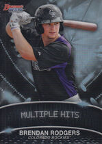 2016 Bowman Best Stat Lines #SL-BR Brendan Rodgers