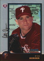 1998 Bowman Chrome International #159 Rob Burger