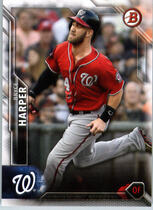 2016 Bowman Base Set #100 Bryce Harper