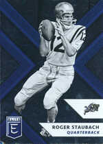 2018 Panini Elite Draft Picks #85 Roger Staubach