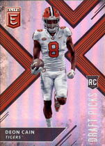 2018 Panini Elite Draft Picks #114 Deon Cain