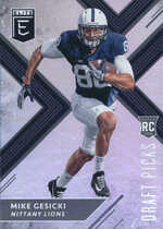 2018 Panini Elite Draft Picks #132 Mike Gesicki