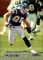2002 Stadium Club Base Set #80 Tim Dwight