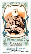 2011 Topps Allen and Ginter Mini Portraits of Penultimacy #PP1 Antonio Meucci