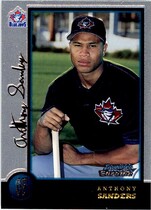 1998 Bowman Chrome #95 Anthony Sanders