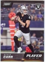 2018 Panini Player of the Day #30 Derek Carr