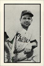 1983 Card Collectors Company 1953 Bowman Black & White Reprint #14 Bill Nicholson