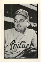 1983 Card Collectors Company 1953 Bowman Black & White Reprint #58 Jim Konstanty