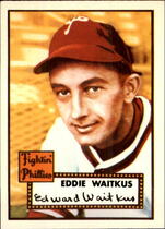 1983 Topps Reprint 52 #158 Eddie Waitkus