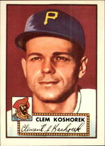 1983 Topps Reprint 52 #380 Clem Koshorek