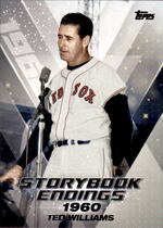 2018 Topps Update Storybook Endings #SE-4 Ted Williams