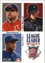 2000 Fleer Tradition Glossy #4 NLI Leaders