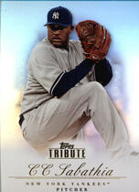 2012 Topps Tribute #72 Cc Sabathia
