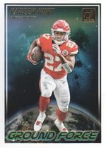 2018 Donruss Ground Force #1 Kareem Hunt