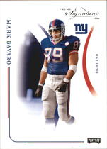 2004 Playoff Prime Signatures #63 Mark Bavaro